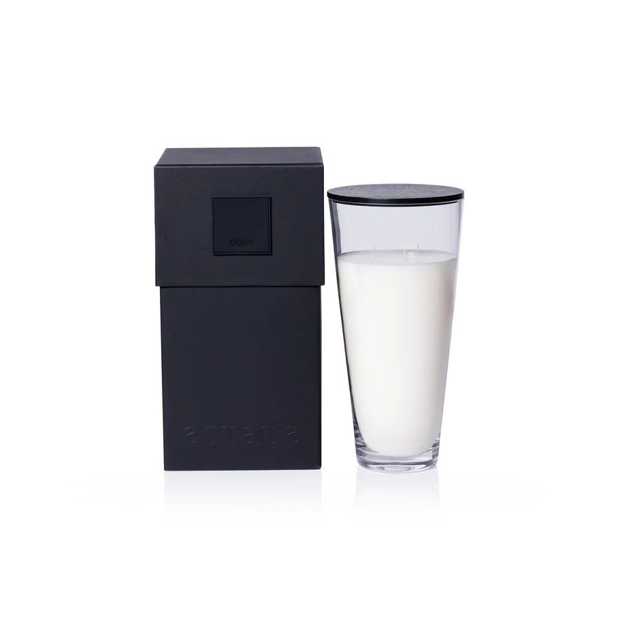 Estate Candle, 57oz, Clear- AQUA
