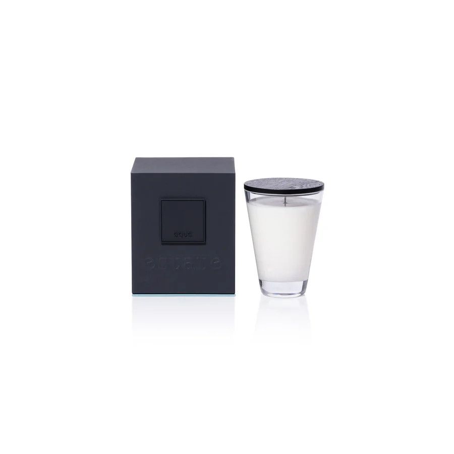 Estate Candle, 10.5oz, Clear- AQUA