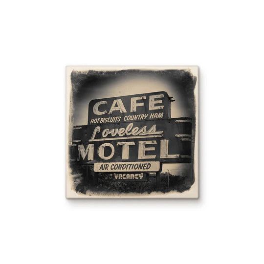 Tile- Loveless Motel Sign
