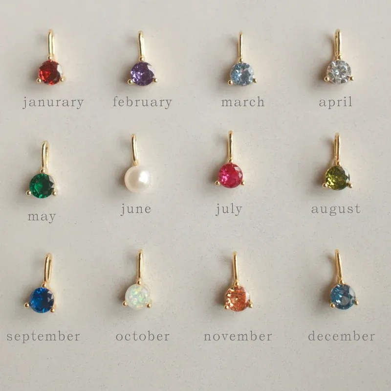 FYB Birthstone Charm-