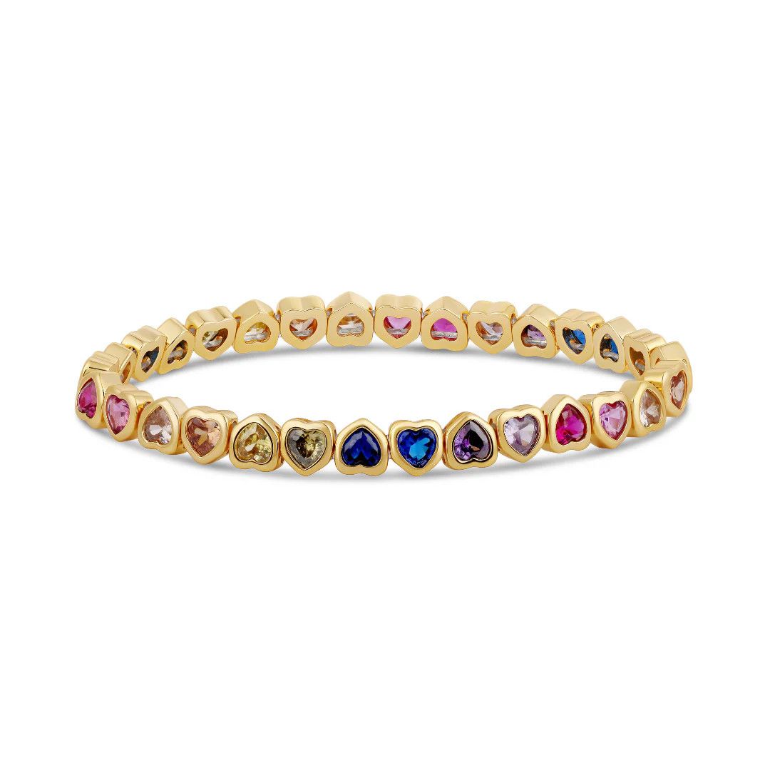 Bracelet- Mini Rainbow Heart