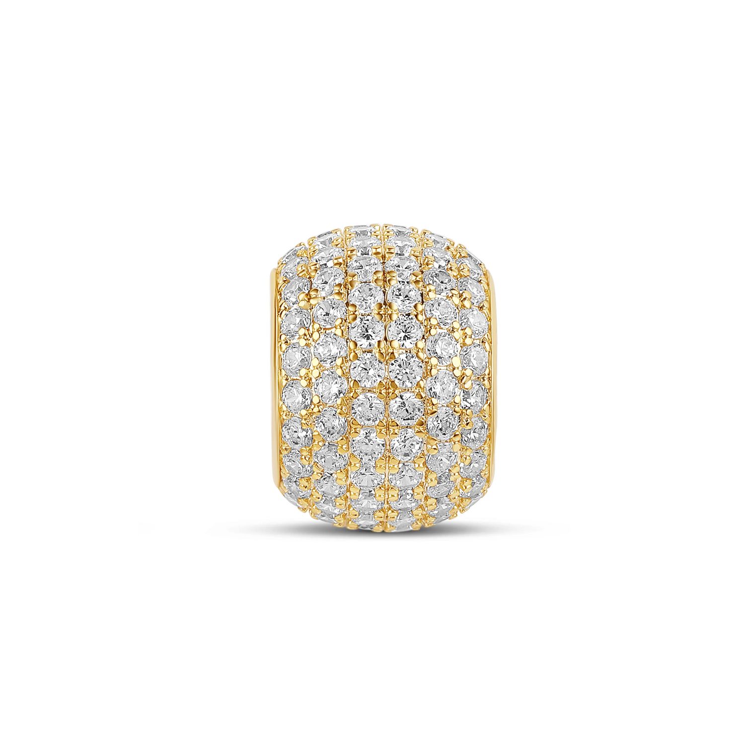 Charm- Full Pave Spacer YG