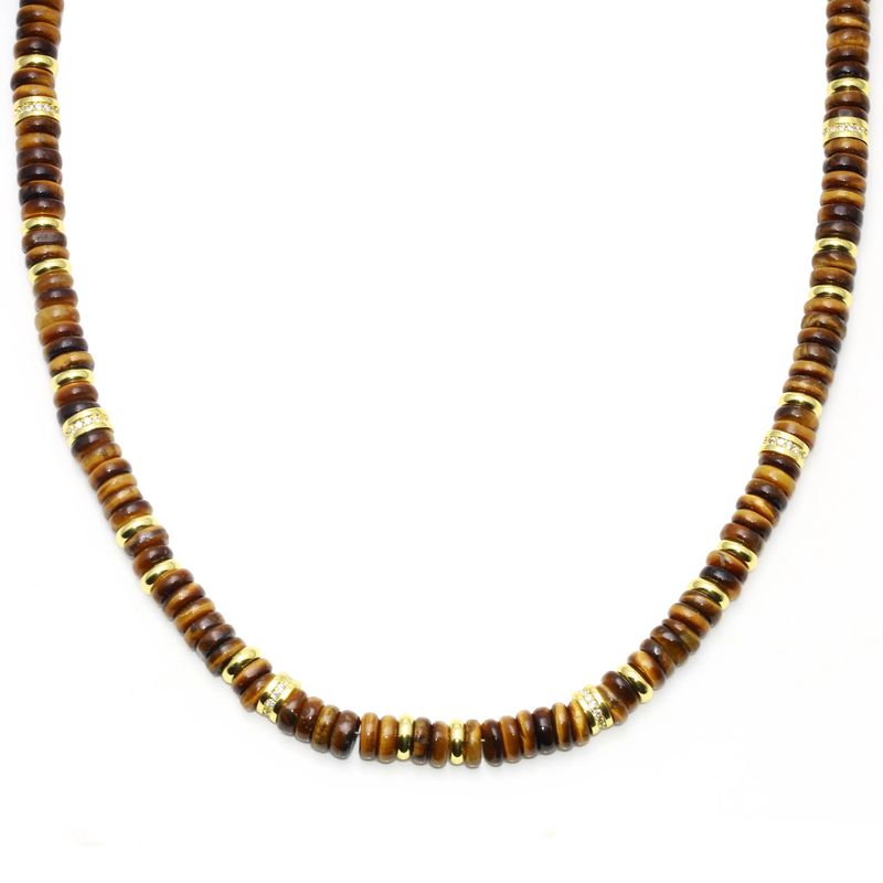 Necklace- Pukka Brown