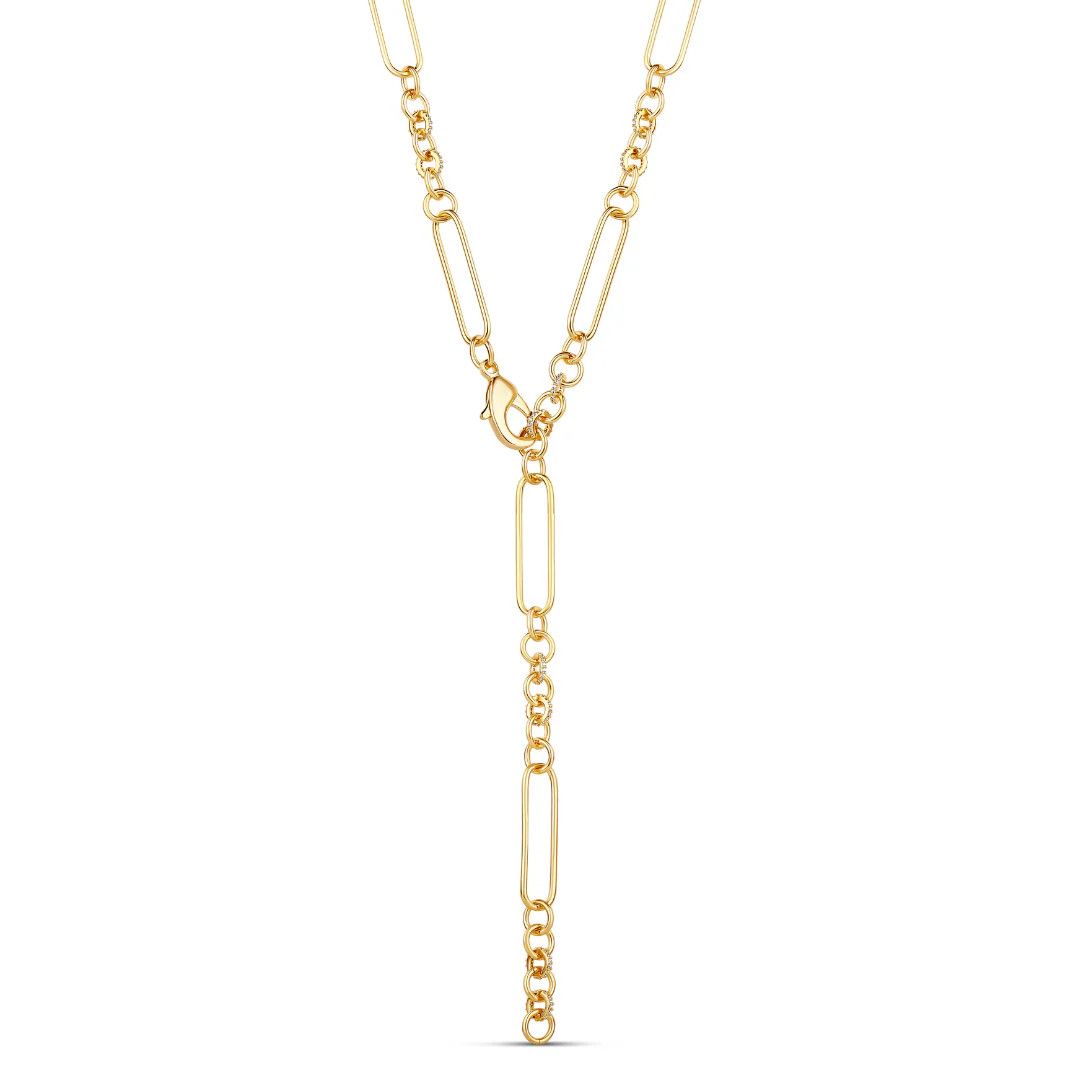 Necklace- Link Lobster Lariat