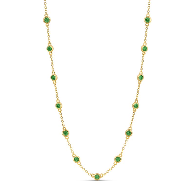 Necklace- Long DBY Green