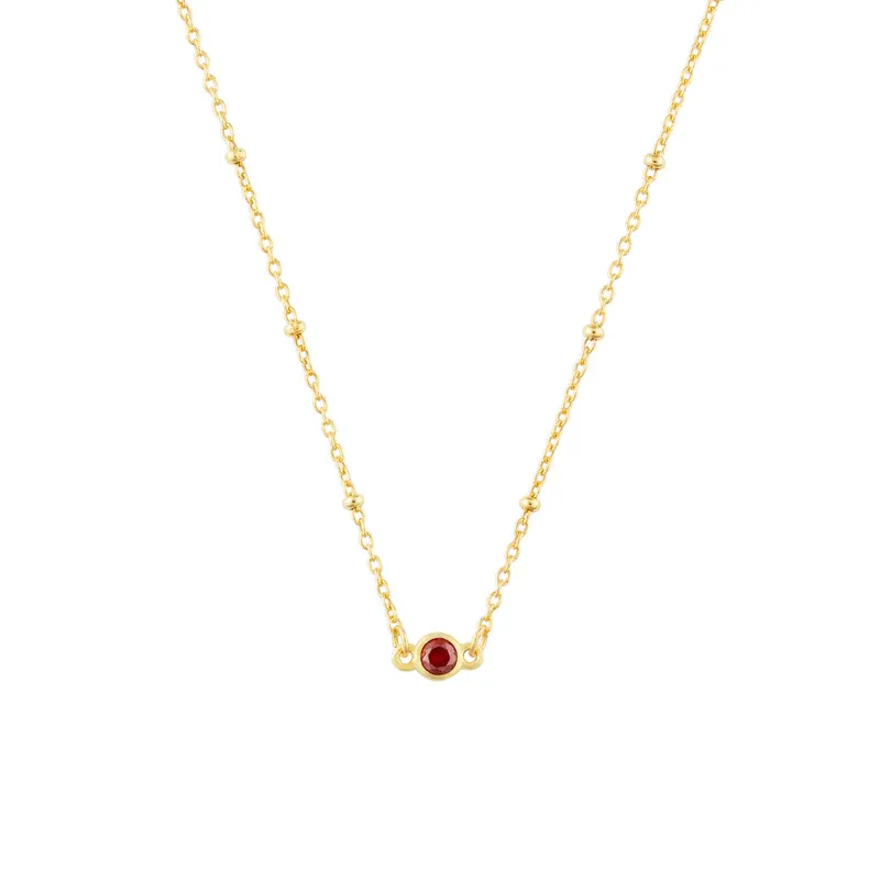 FYB Birthstone Necklace-