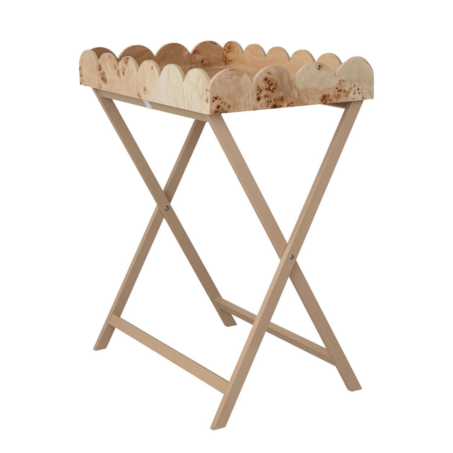 Burl Wood Tray / Table