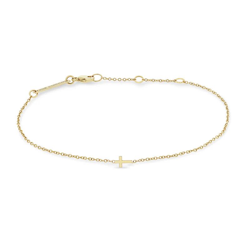 Bracelet- 14k Itty Bitty Cross