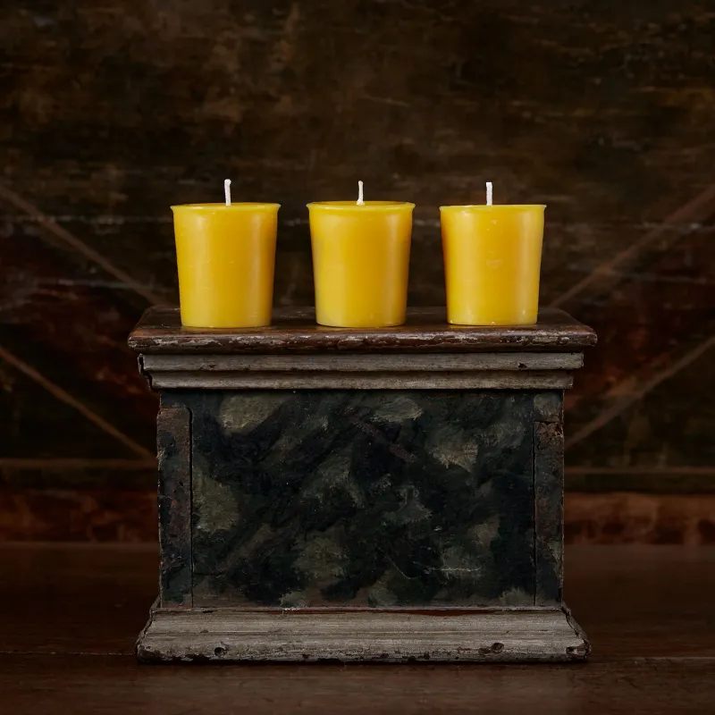 Votives, Gold, S/3