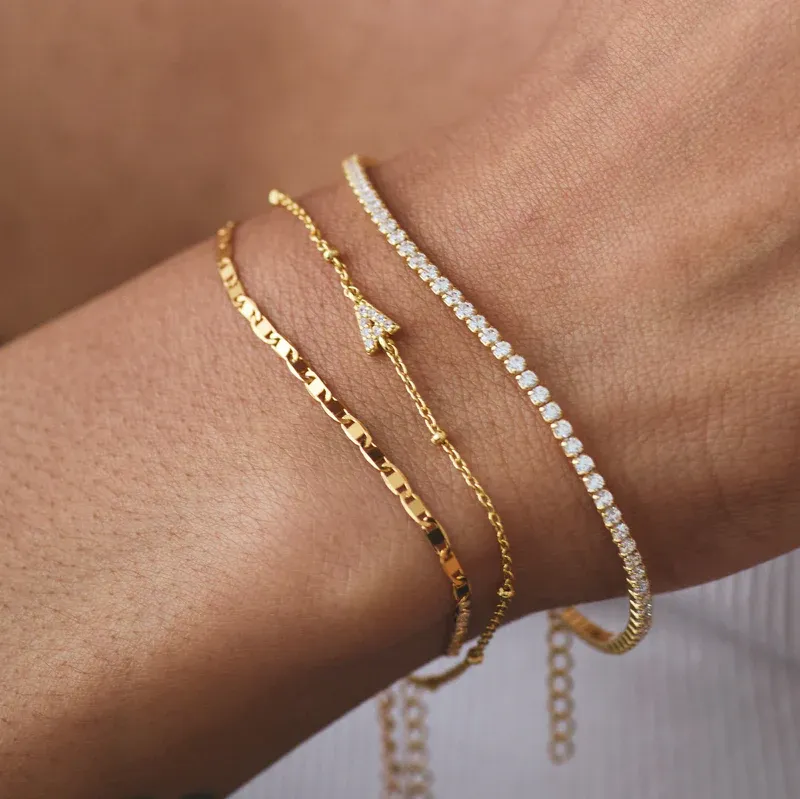 FYB Petite Initial Bracelet-