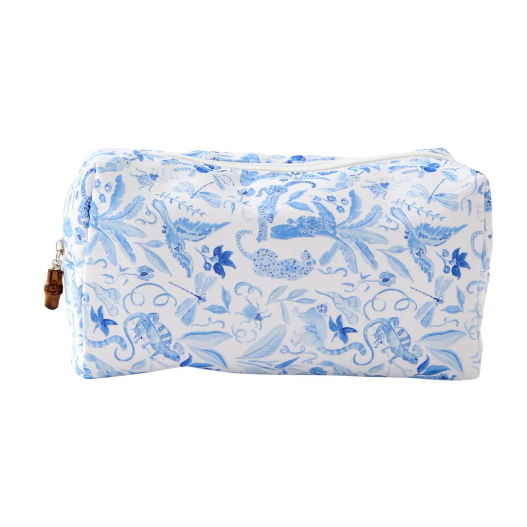 Bag- Amazon Blue Tile Storage