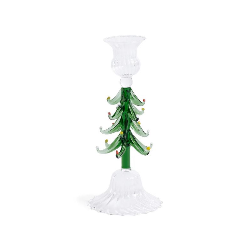 Holiday Tree Taper Holder Sm