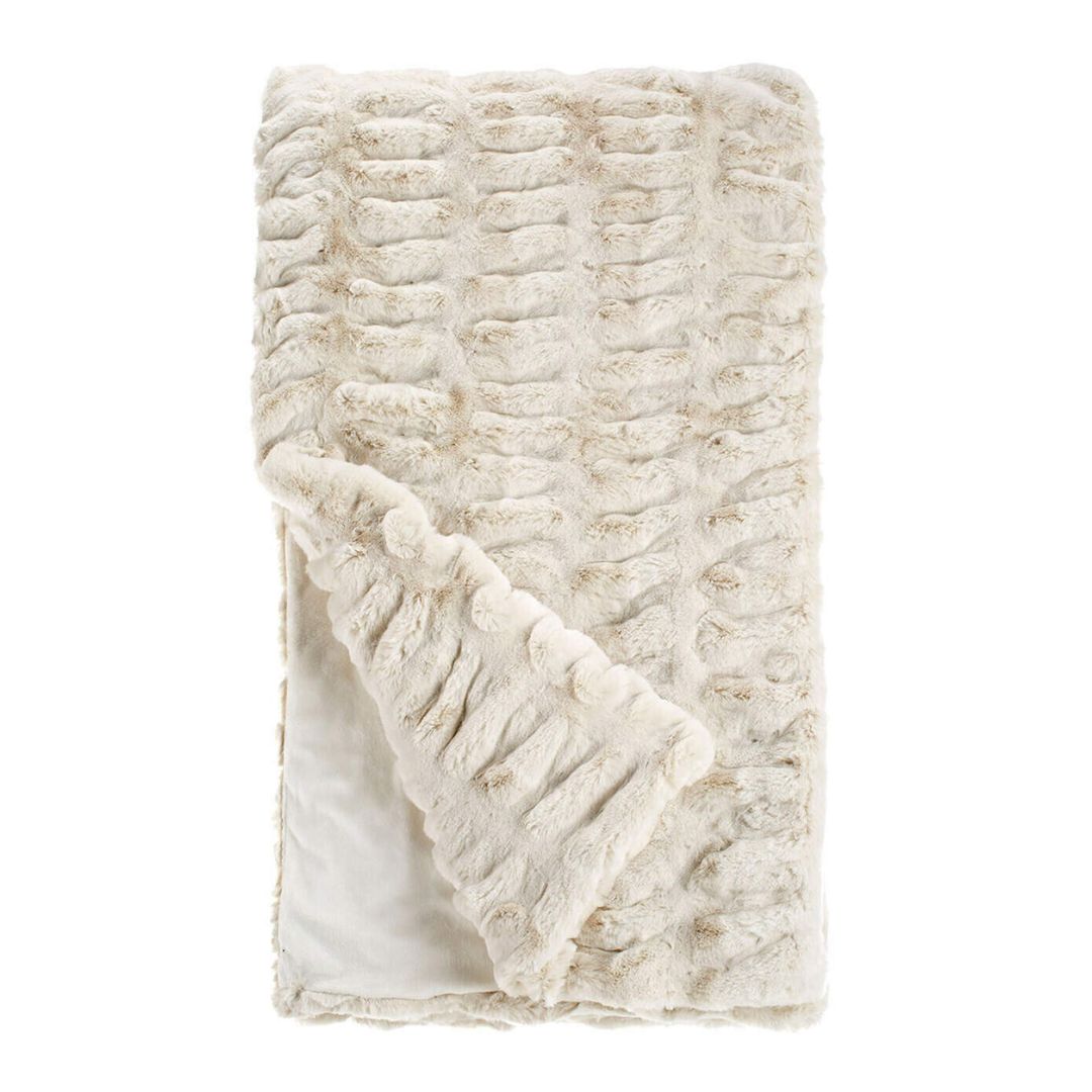 Couture Throw Ivory Mink 60x72