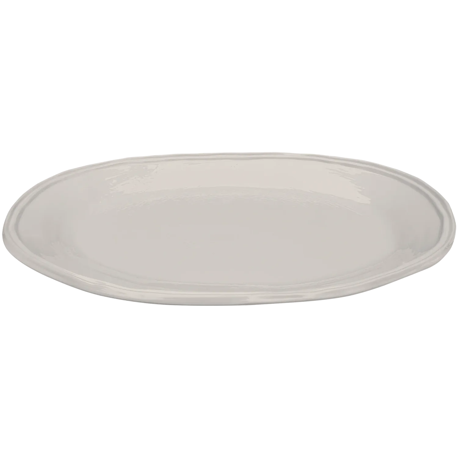 Double Line Oval Platter Stone 