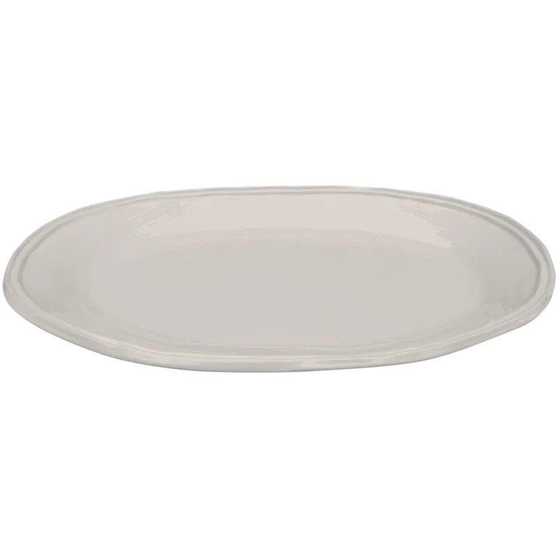 Double Line Oval Platter Stone 