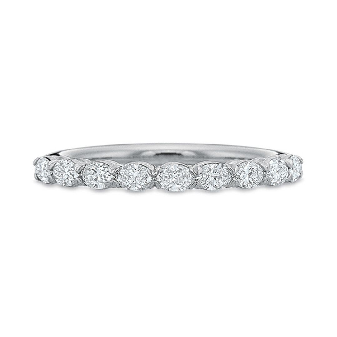 Petite GA Ovals, Plat, .5 ct