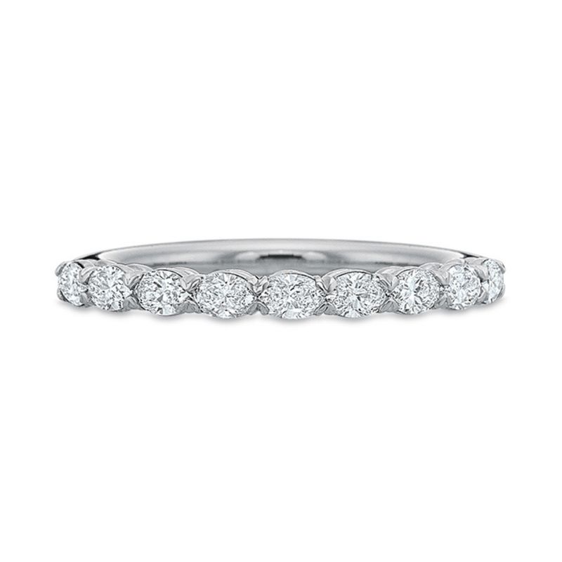 Petite GA Ovals, Plat, .5 ct