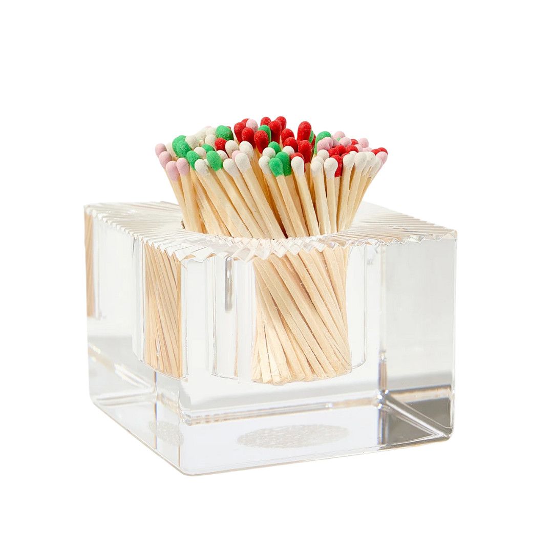 Square Tart Matches-, Color: Holiday