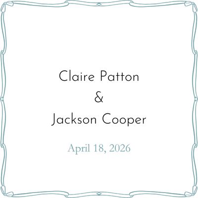 Claire Patton &amp; Jackson Cooper