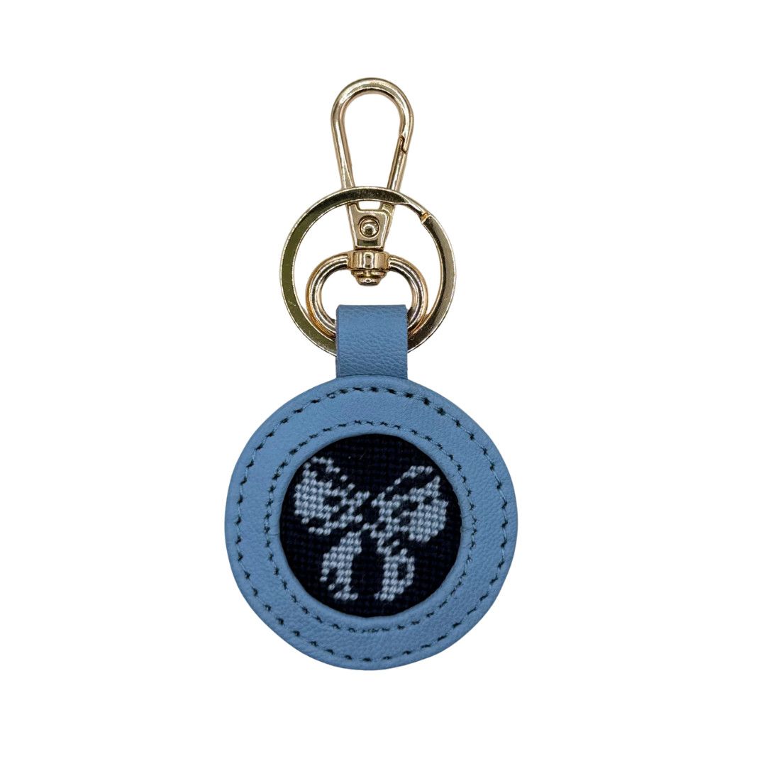 Needlepoint Key Fob 1 -, Pattern: Little Tied