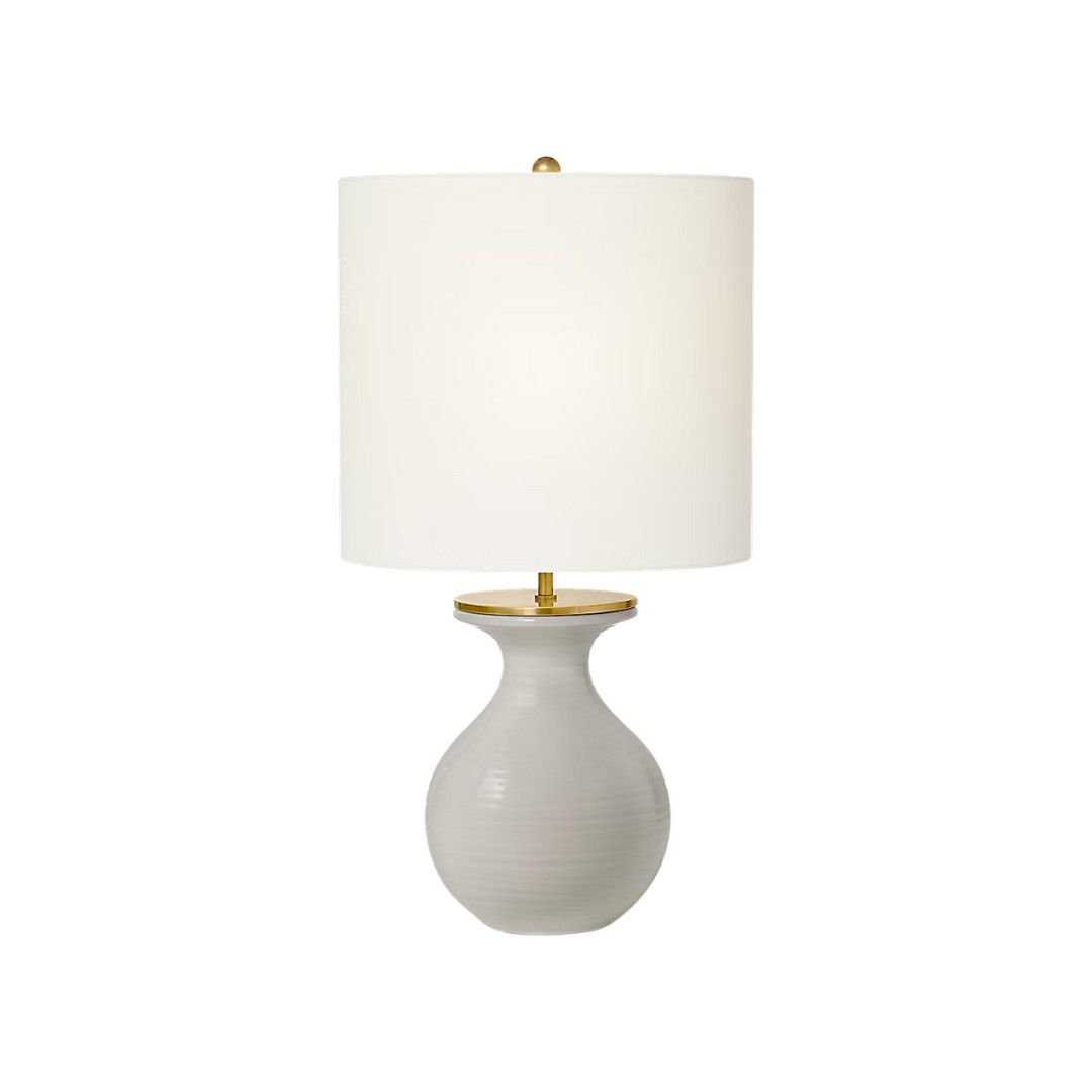 KS 3616DVG-L Albie Sm Desk Lamp-Dove Grey