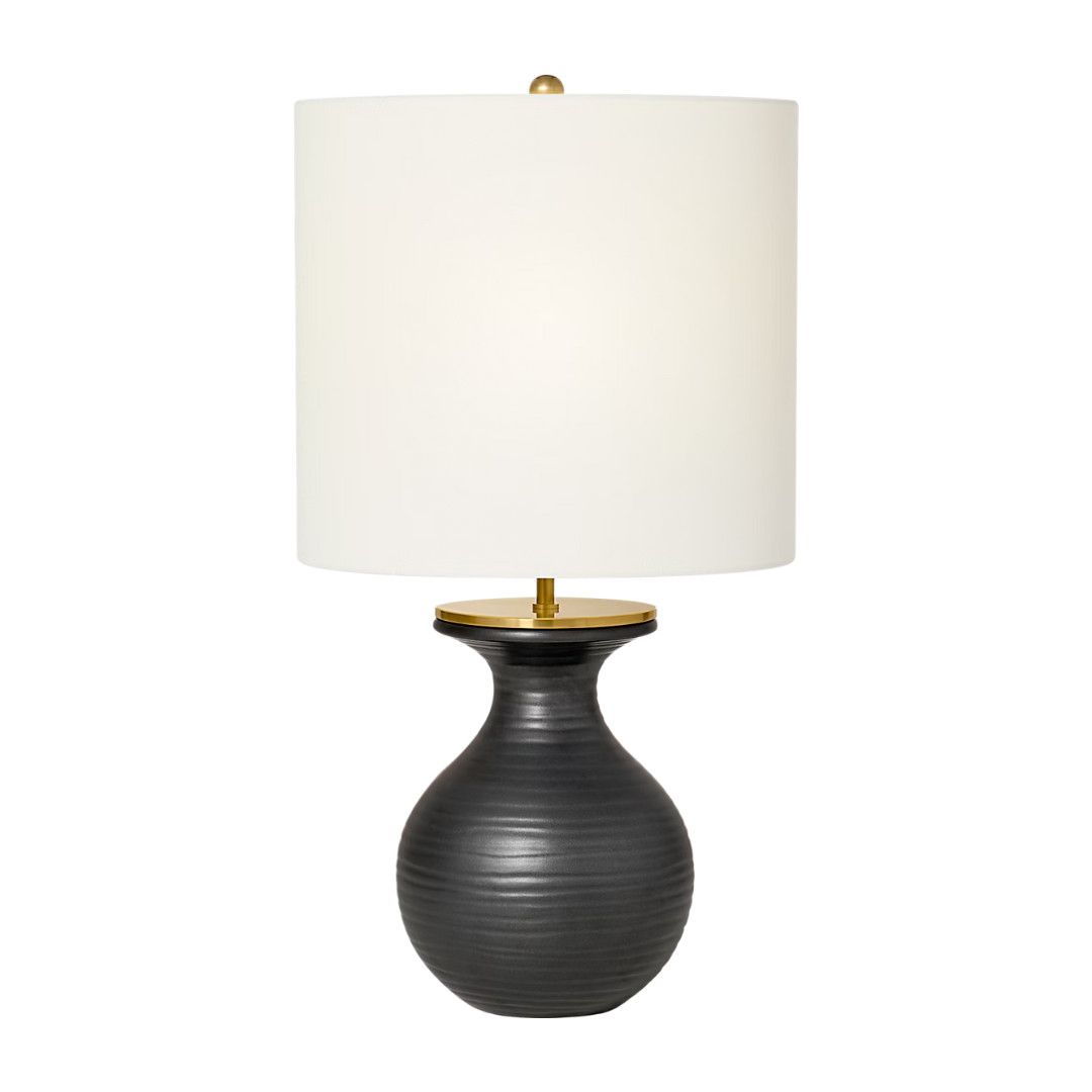 KS 3616MTB-L Albie Sm Desk Lamp, Black