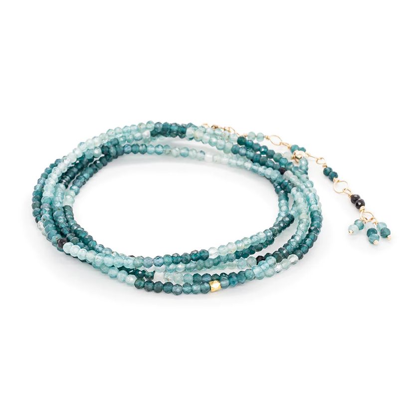 18k Wrap- Teal Grandiderite
