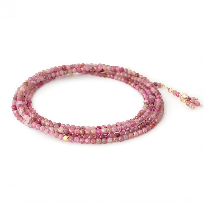 18k Wrap- Multi Pink Ruby