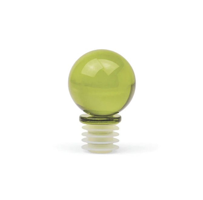 Moony Glass Bottle Stopper- Olive