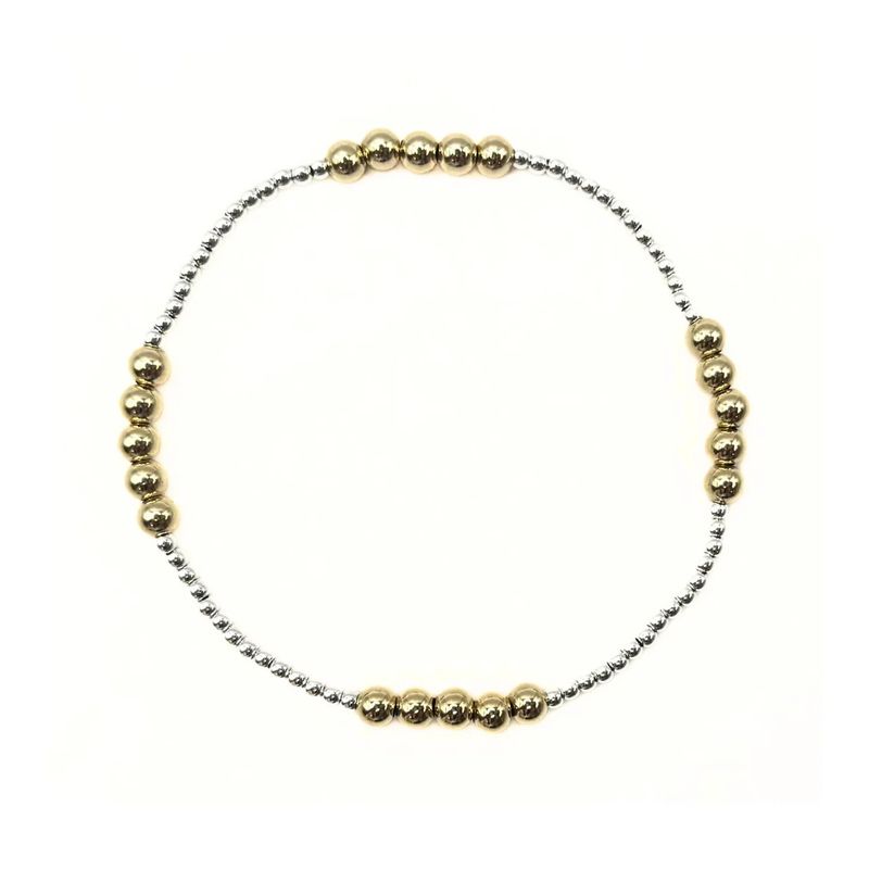 Hampton Mix 14k and Sterling 2x4