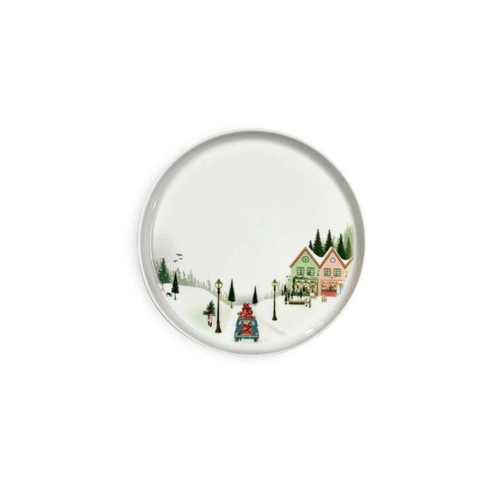 Winter Toulouse Plate 7.75&quot;