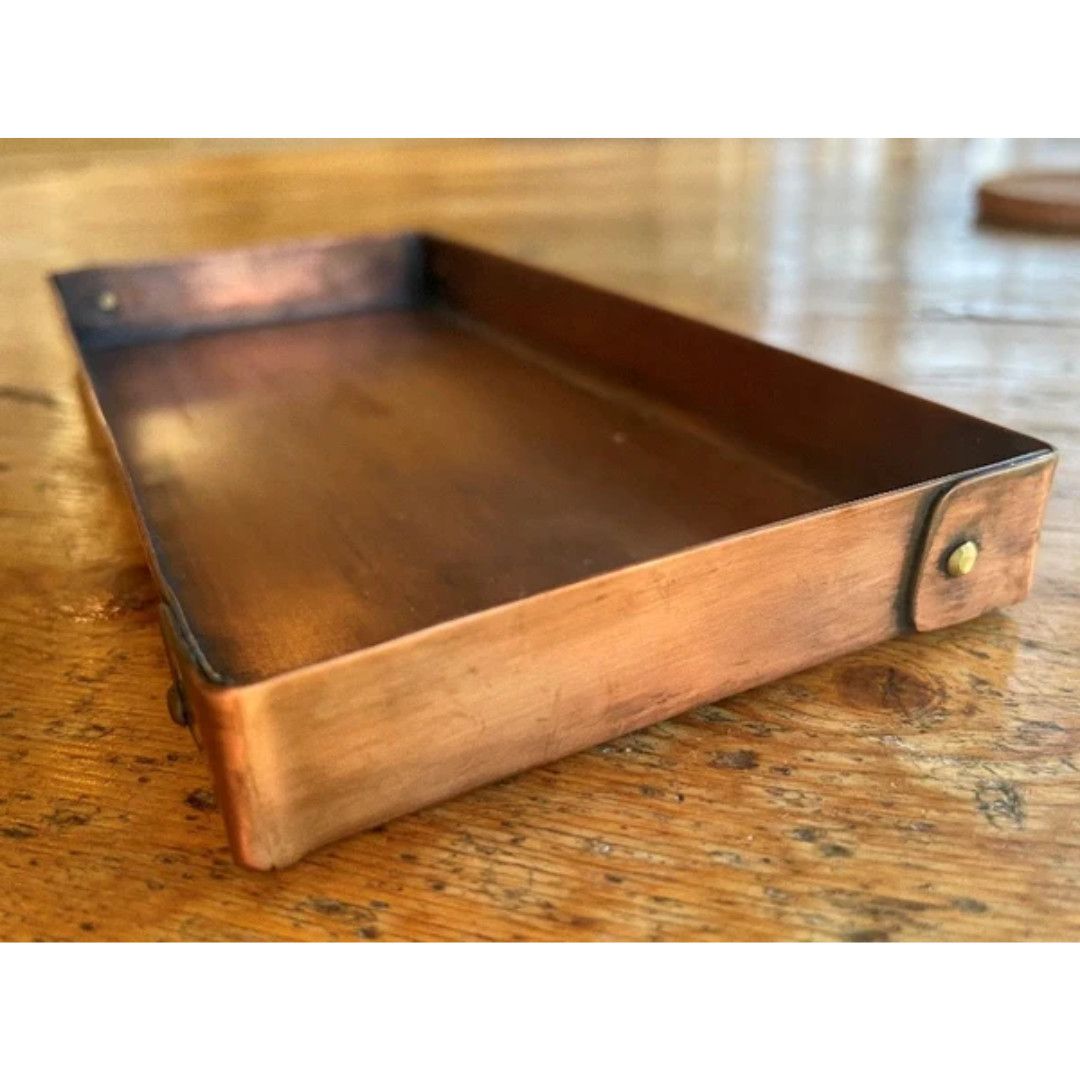 Copper Patten Valet Tray