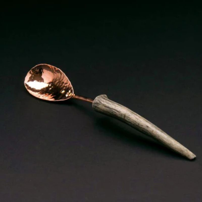 Copper Relish Spoon - Antler