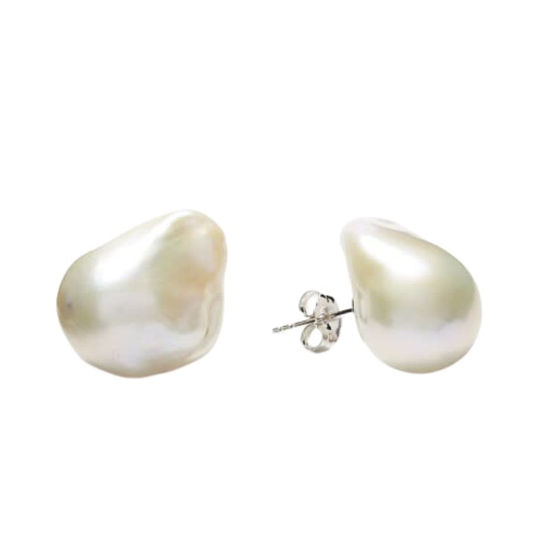 Earring- Baroque Pearl Stud