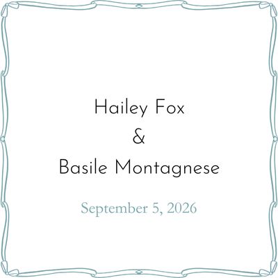 Hailey Fox &amp; Basile Montagnese