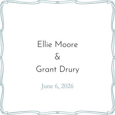 Ellie Moore &amp; Grant Drury