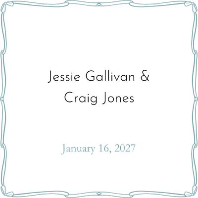 Jessie Gallivan &amp; Craig Jones