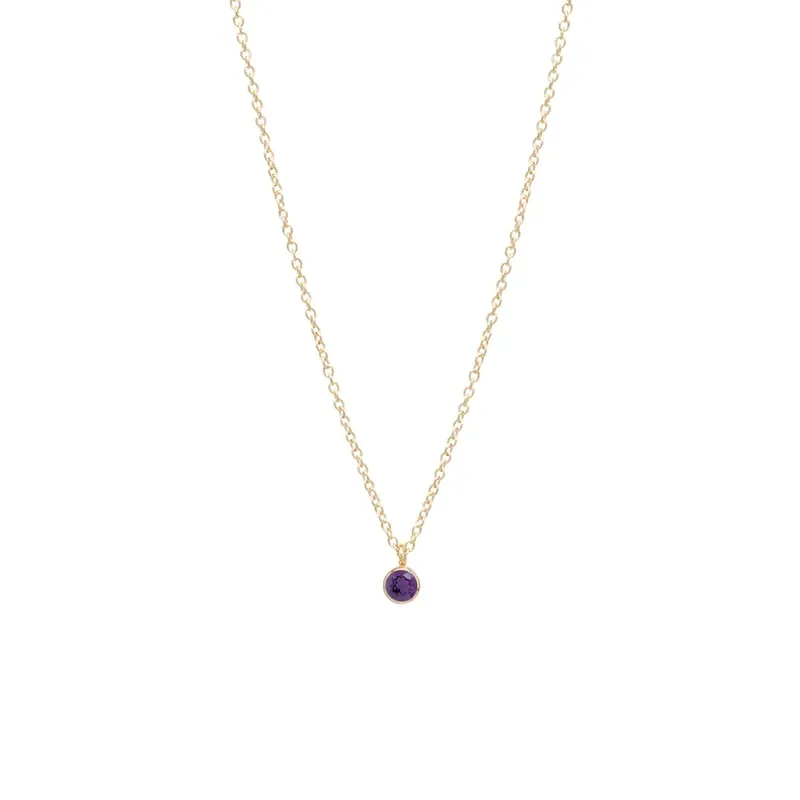 Was $475 - Birthstone Drop- Amethyst Feb
