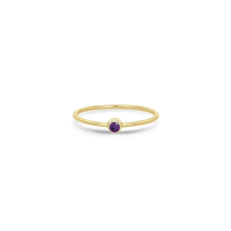Was $330 - Birthstone Ring- Amethyst Feb