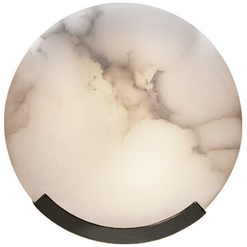 KW 2010BZ-ALB Melange Sconce in Bronze with Alabaster