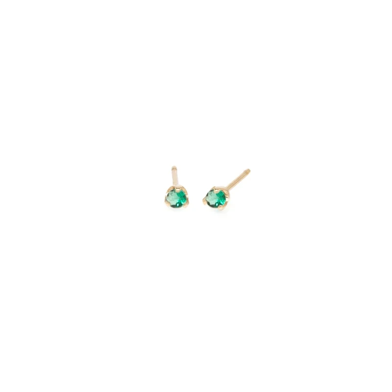 Was $320 Birthstone Studs Emerald- May