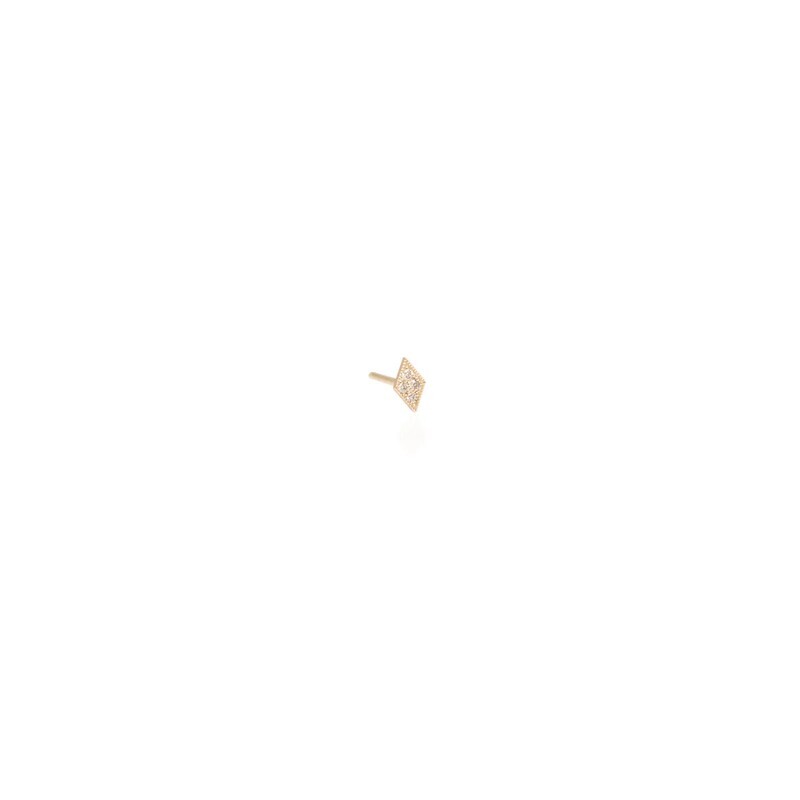 Was $250 - Earring- Diamond Shape Pave Stud