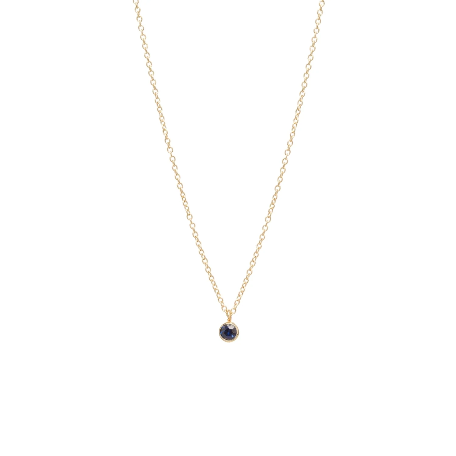 Was $560 - Birthstone Drop- Blue Sapphire Sept