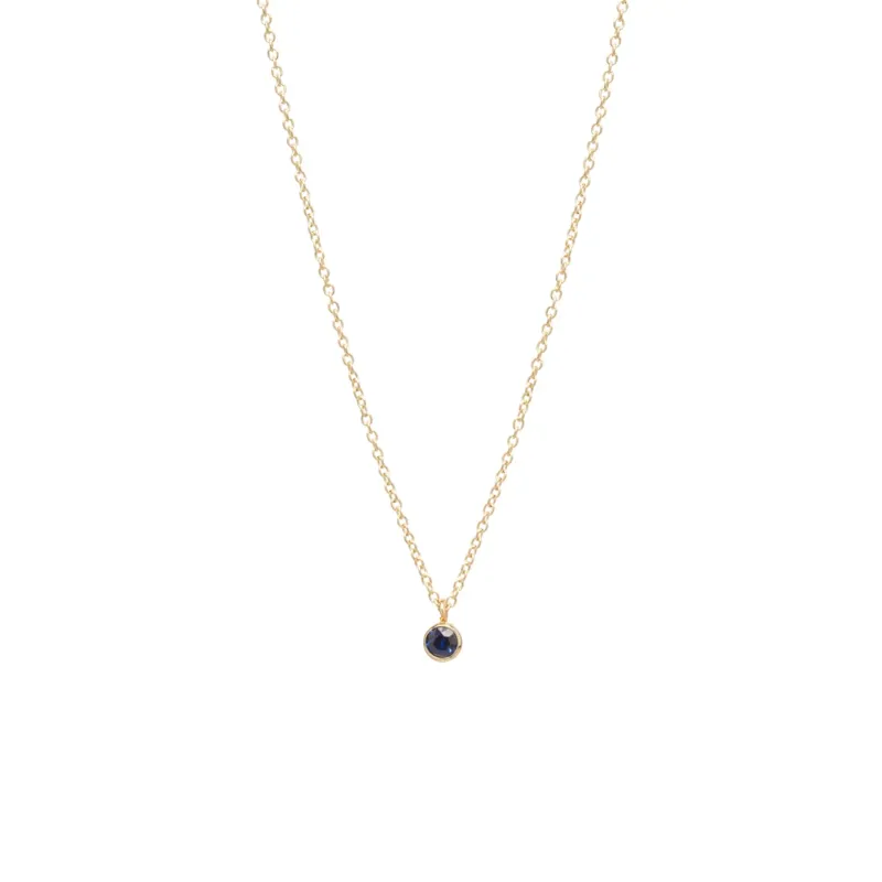 Was $560 - Birthstone Drop- Blue Sapphire Sept
