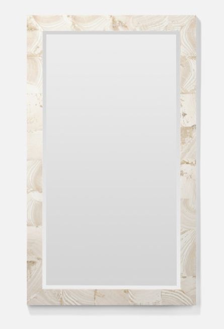 Mirror- Sidney- Natural Clamstone 22x28