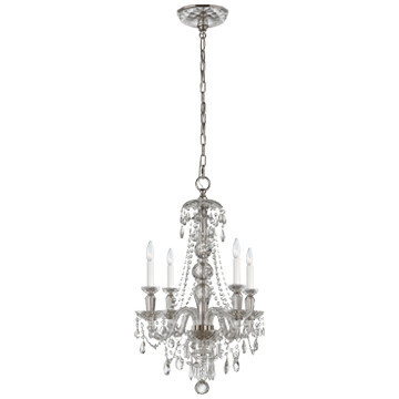 RL 5004CG Daniela 4-Light Chandelier in Crystal