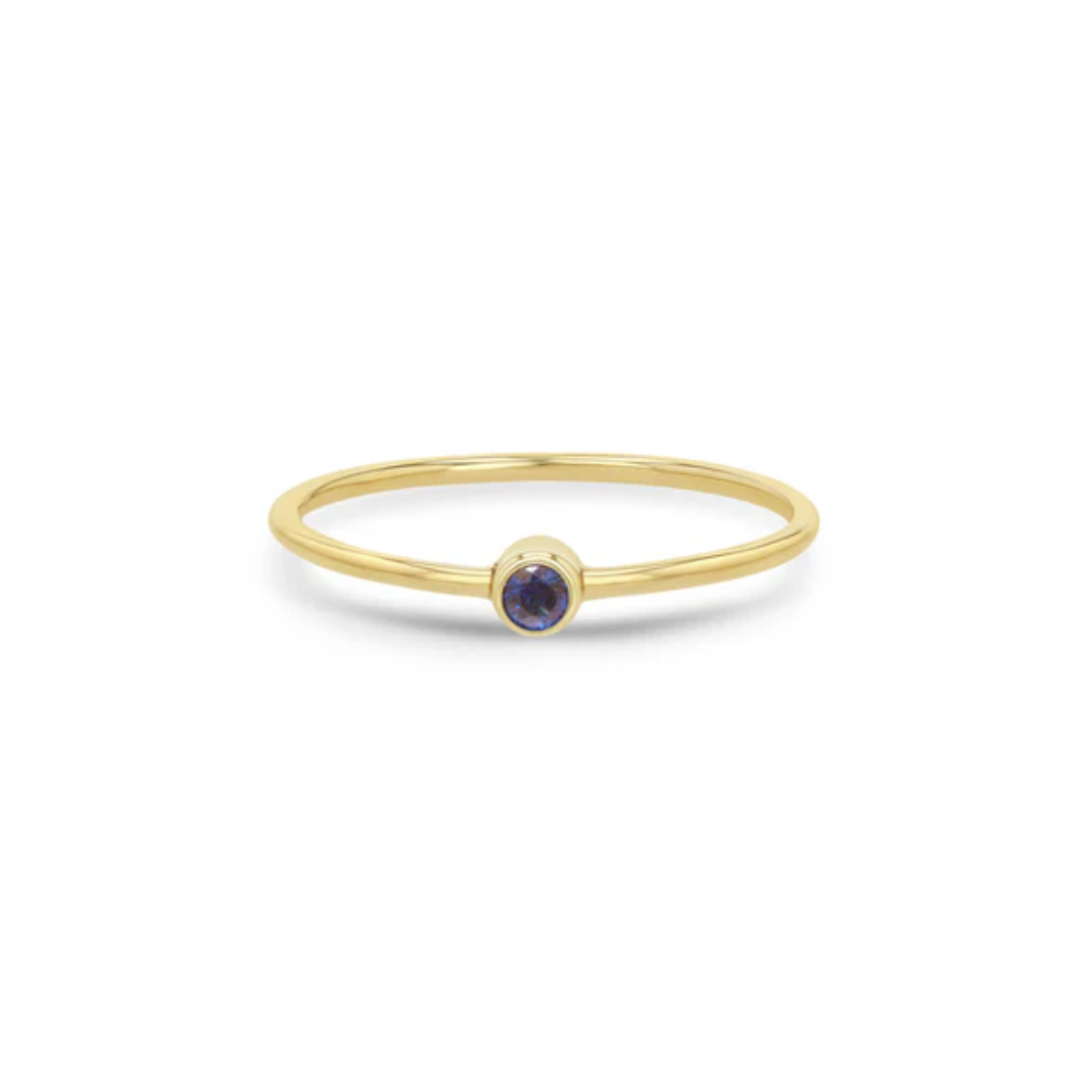 Was $415 - Birthstone Ring- Blue Sapphire Sept