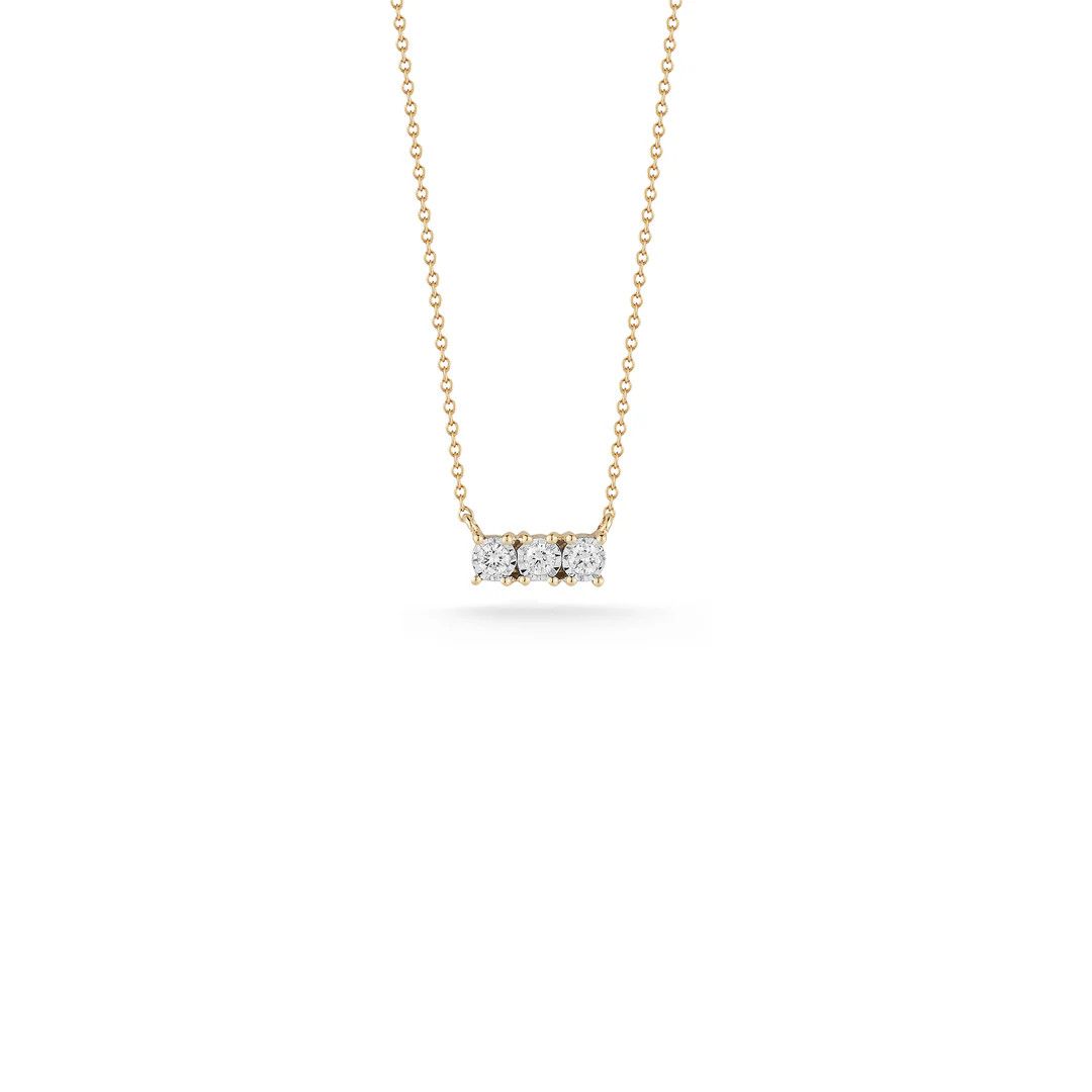 Necklace - Ava Bea Bar Necklace YG, 16-18in.