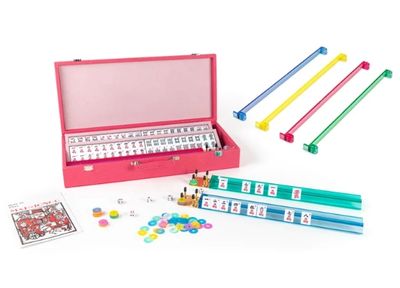 Mahjong Set- Pink