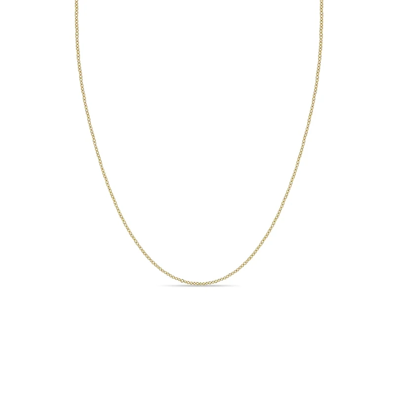 Necklace- 18"Cable Chain 14k